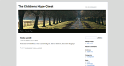 Desktop Screenshot of childrenshopechest.org