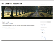 Tablet Screenshot of childrenshopechest.org